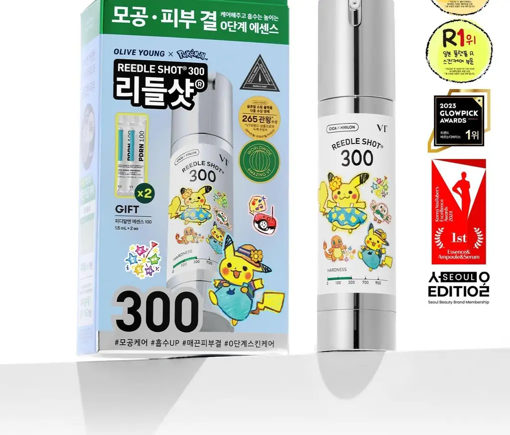 [포켓몬 에디션] VT 리들샷 300 에센스 50ml 기획 (+PDRN 에센스 1.5ml*2+피카츄 러기지택) 상세페이지 23